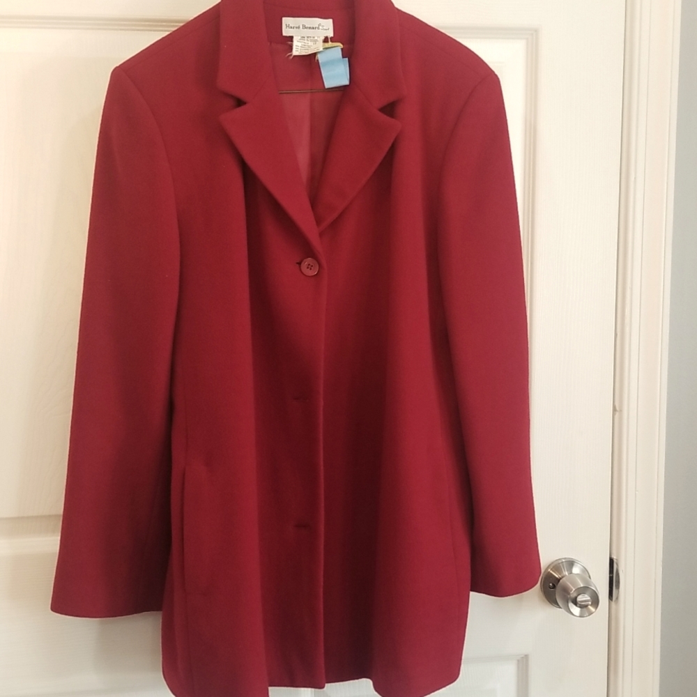 Harve Bernard Sport wool coat. Size 12